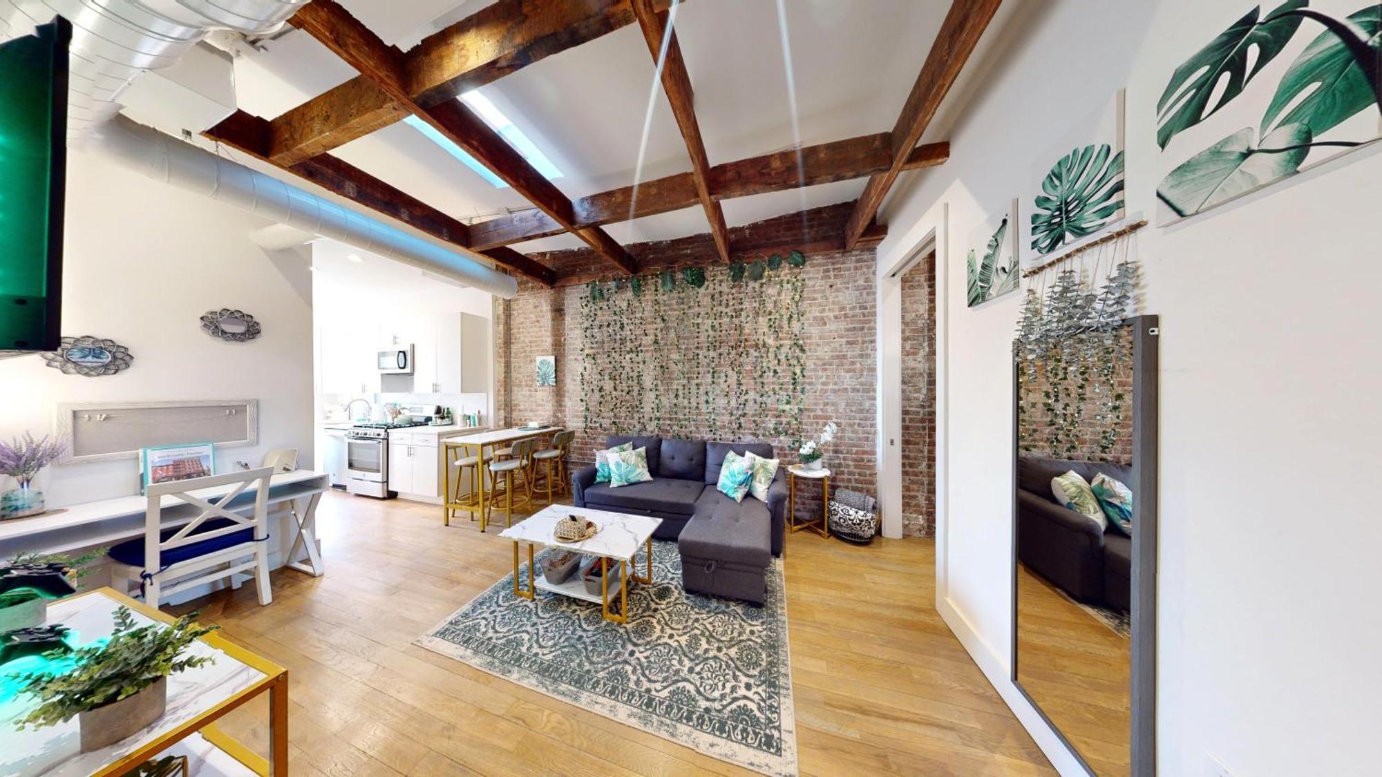 Appartamento Chic Penthouse Getaway Minutes From Nyc *