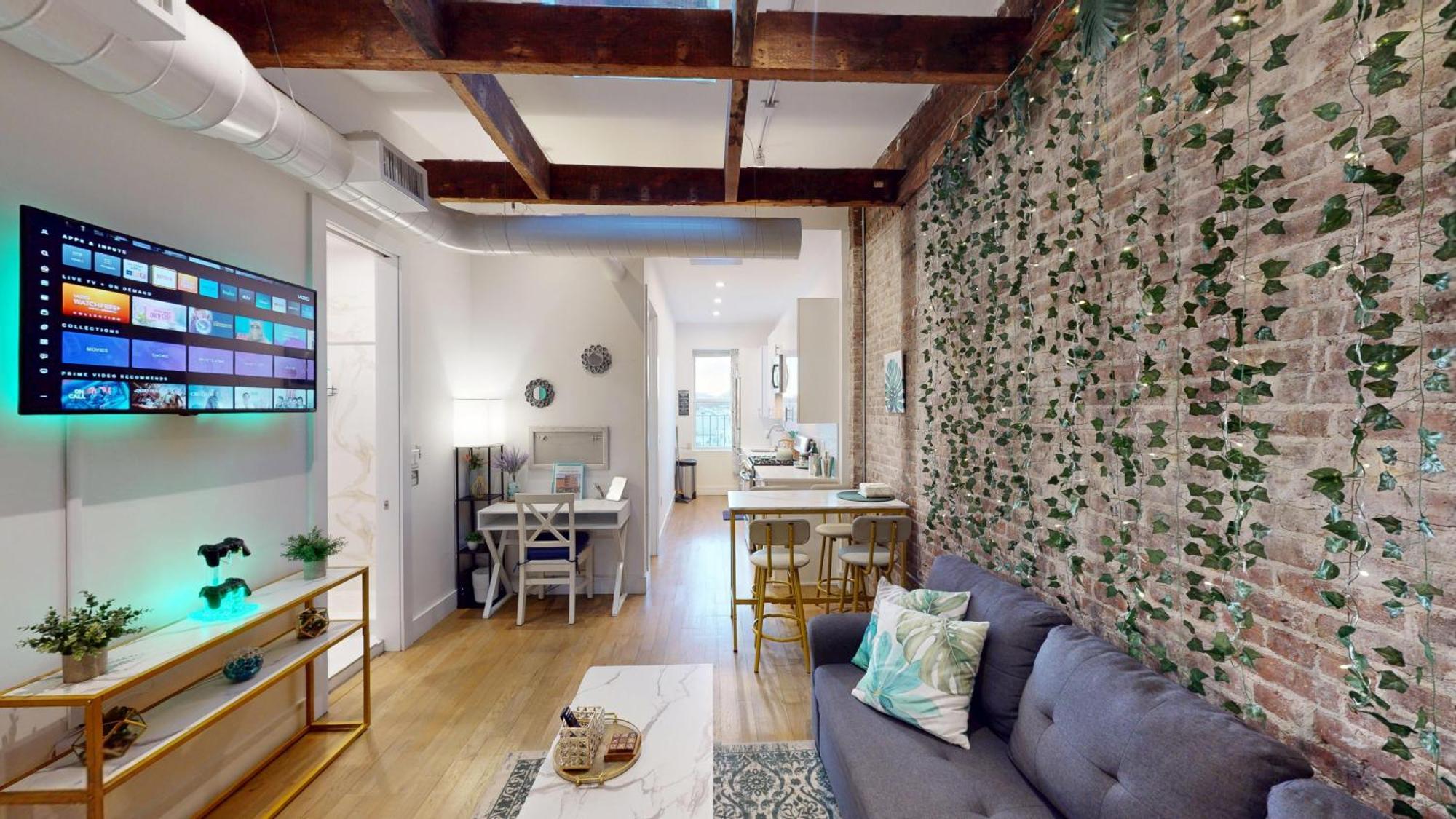 Chic Penthouse Getaway Minutes From Nyc Appartement *